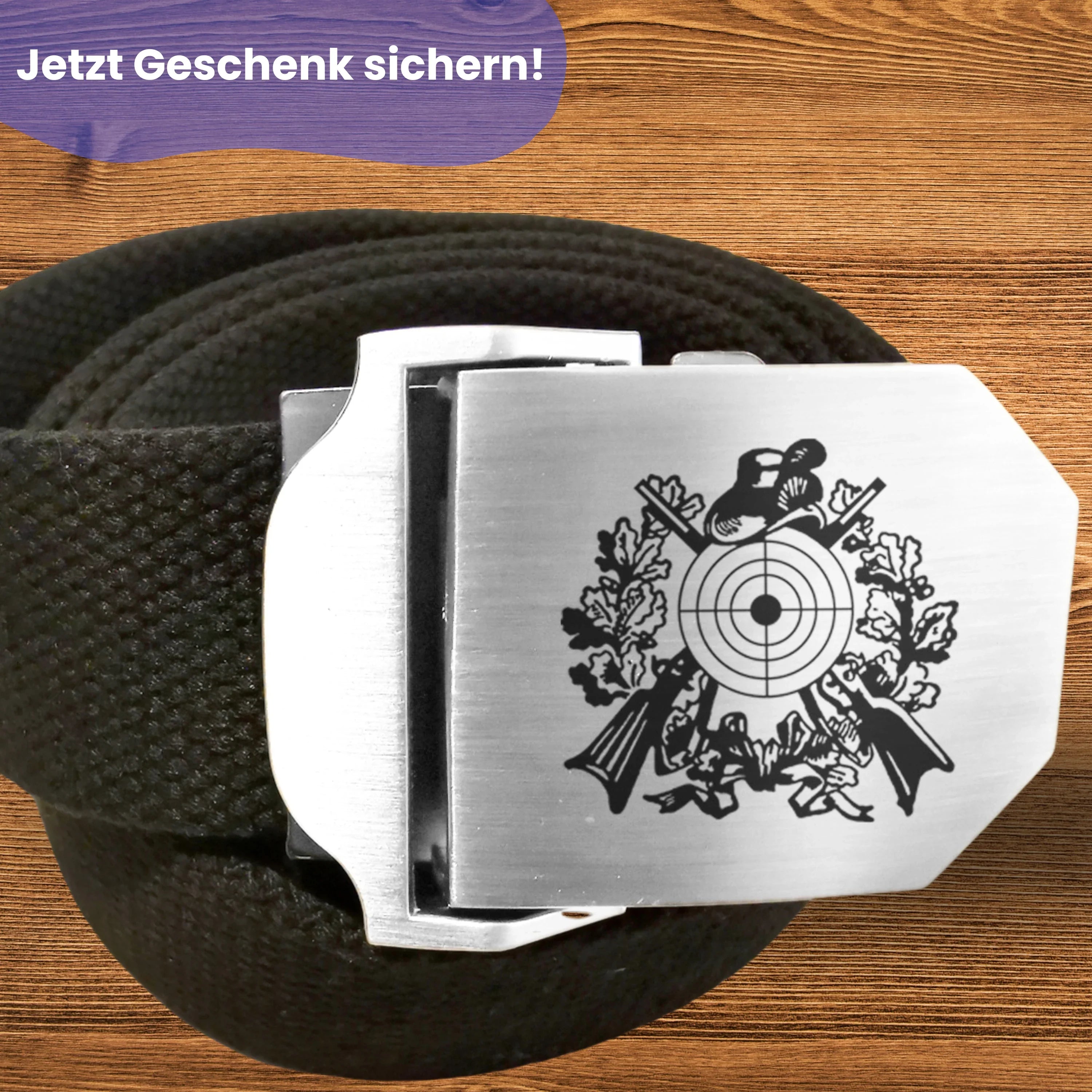 Gürtel Workwear Schützen Gravur