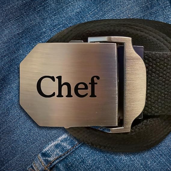 Gürtel Stoff Workwear mit Textgravur