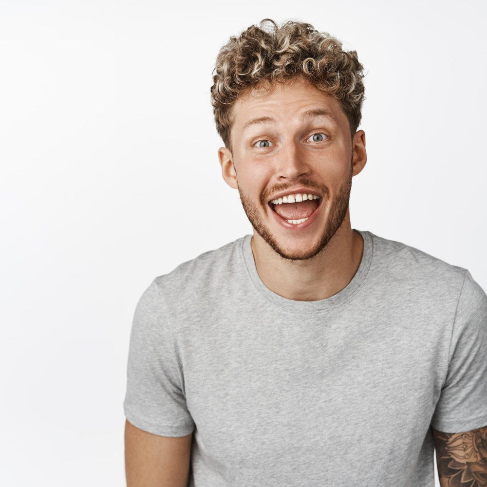 Generischer Glücklicher Mann